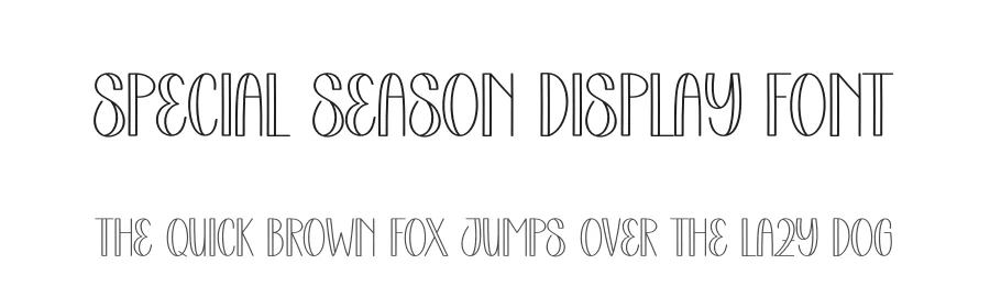Special Season Display Font by andikastudio — Script Handwritten Font