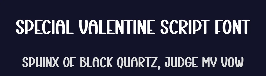 Special Valentine Script Font by creativeletter — Display Font — thumbnail 2