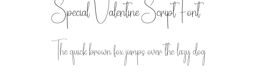 Special Valentine Script Font by andikastudio — Script Handwritten Font