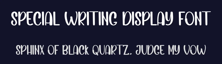 Special Writing Display Font by inermediaSTUDIO — Script Handwritten Font — thumbnail 2