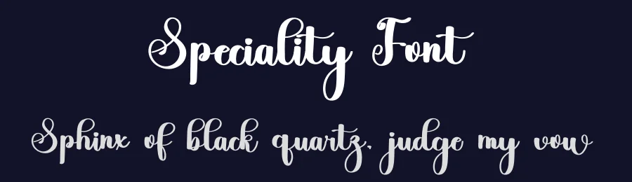 Speciality Font by freshtypeink — Script Handwritten Font — thumbnail 2