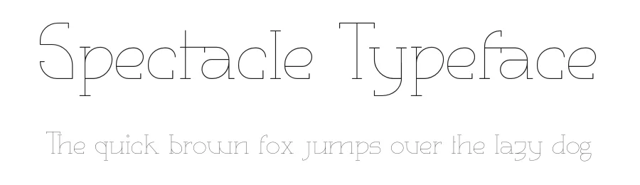 Spectacle Typeface by Joël M — Slab Serif Font