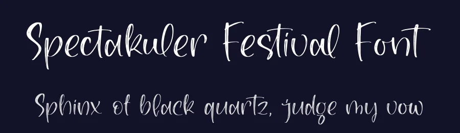 Spectakuler Festival Font by perspectype — Script Handwritten Font — thumbnail 2