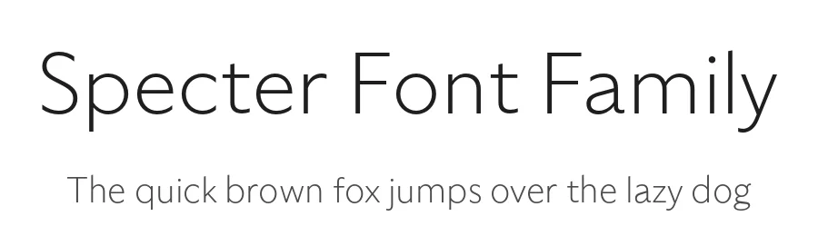 Specter Font Family by Jeremy Mickel — Decorative Font