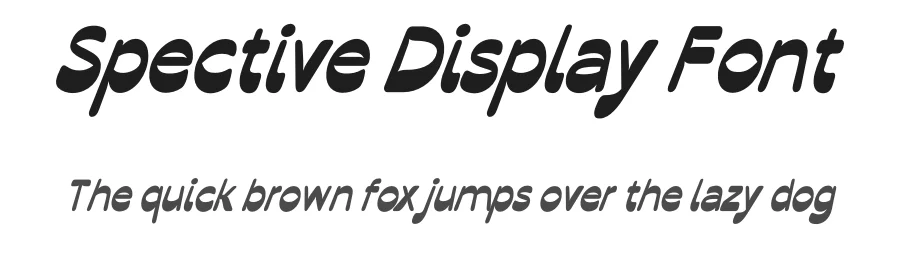 Spective Display Font by gatype — Sans Serif Font
