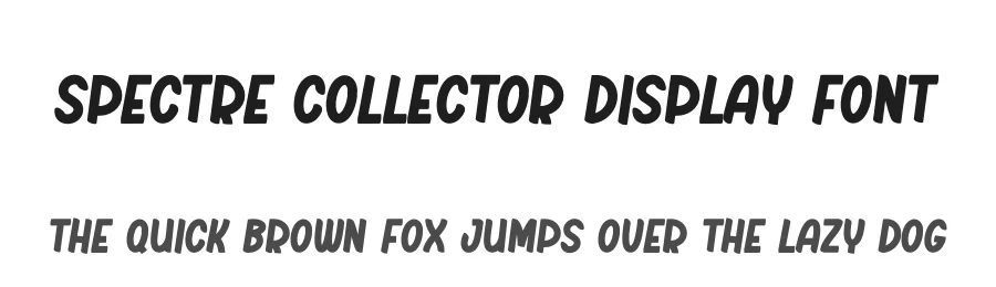 Spectre Collector Display Font by creativeletter — Display Font