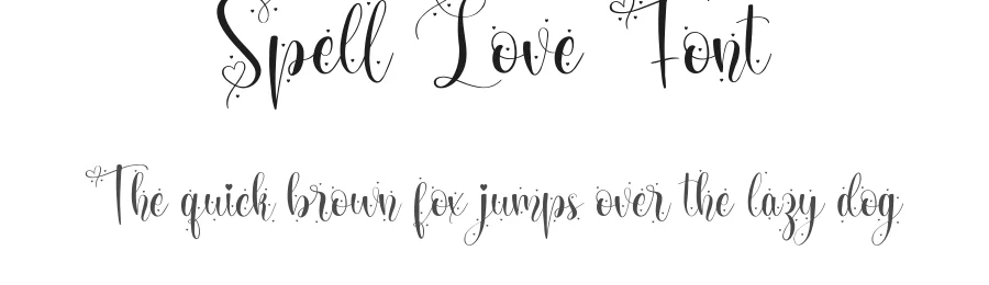 Spell Love Font by CalligraphyFonts.net — Script Handwritten Font