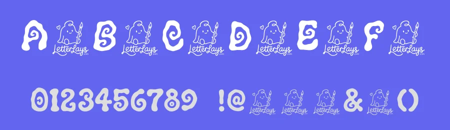 Spellwirl Free Font by Letterlays — Display Font — thumbnail 3