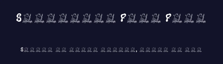 Spellwirl Free Font by Letterlays — Display Font — thumbnail 2