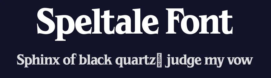 Speltale Font by Indieground Design Inc. — Serif Font — thumbnail 2