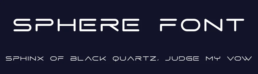 SPHERE Font by andika fez — Display Font — thumbnail 2