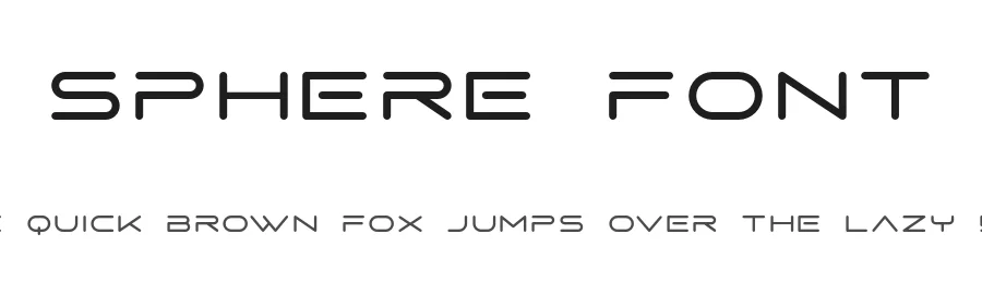 SPHERE Font by andika fez — Display Font