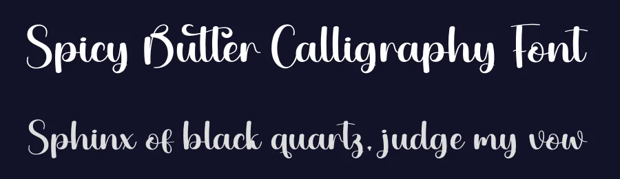 Spicy Butter Calligraphy Font by andikastudio — Script Handwritten Font — thumbnail 2