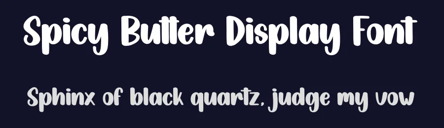 Spicy Butter Display Font by andikastudio — Script Handwritten Font — thumbnail 2