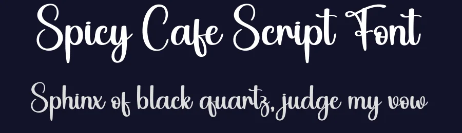 Spicy Cafe Script Font by creativeletter — Script Handwritten Font — thumbnail 2