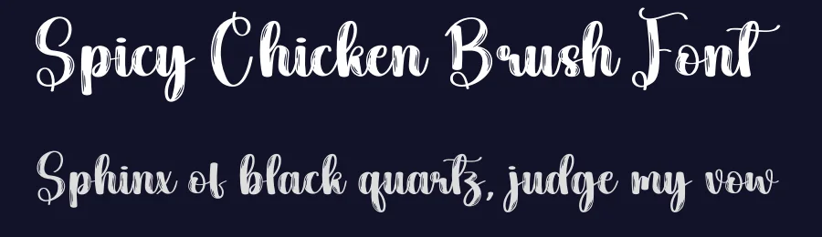 Spicy Chicken Brush Font by andikastudio — Script Handwritten Font — thumbnail 2