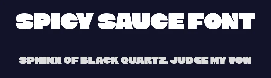 Spicy Sauce Font by ResourceBoy — Decorative Font — thumbnail 2