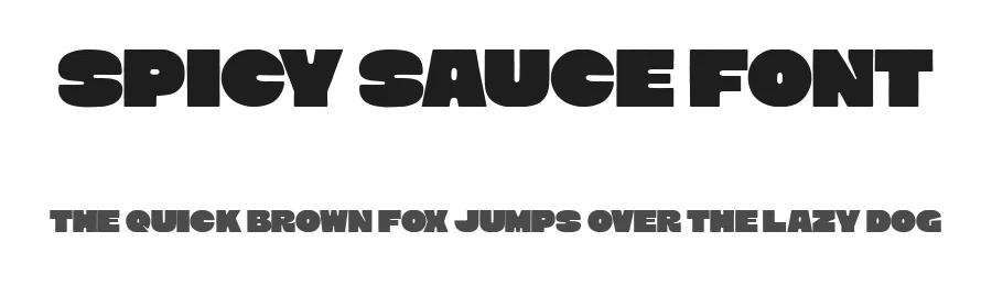 Spicy Sauce Font by ResourceBoy โ Decorative Font