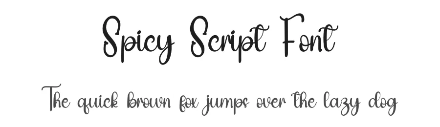 Spicy Script Font by inermediaSTUDIO — Script Handwritten Font