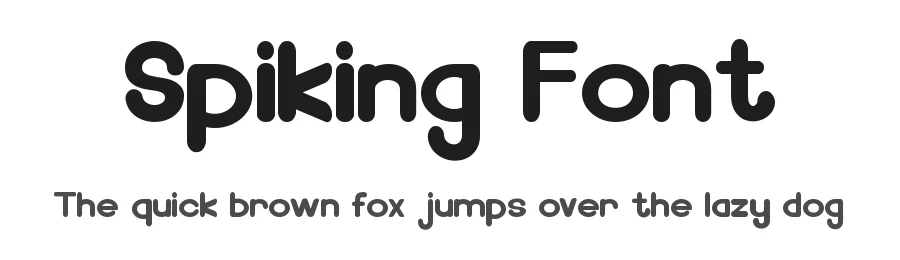 Spiking Font by Letternesia studio — Display Font