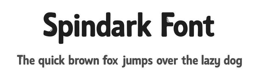 Spindark Font by overlaytemplates — Display Font