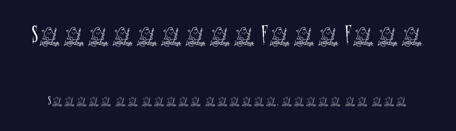 Spirebleed Free Font by Letterlays — Blackletter Font — thumbnail 2