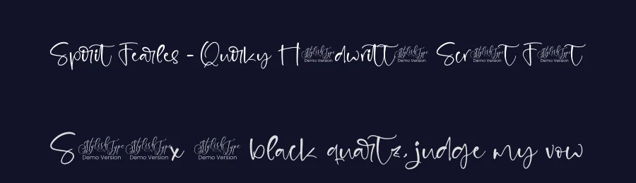 Spirit Fearles – Quirky Handwritten Script Font by stylishtype.co — Script Handwritten Font — thumbnail 2