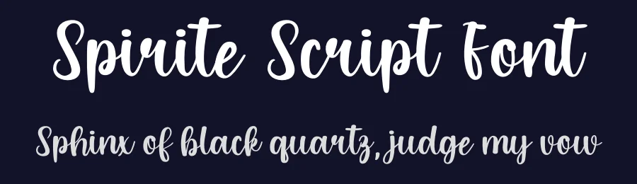 Spirite Script Font by inermediaSTUDIO — Script Handwritten Font — thumbnail 2