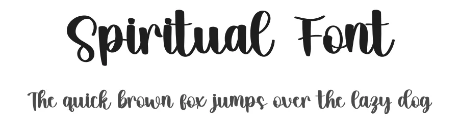 Spiritual Font by inermediaSTUDIO — Script Handwritten Font