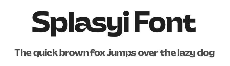 Splasyi Font by timelesstype.co — Sans Serif Font
