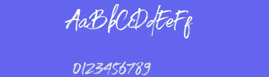 Spoiled Brush Font by trustha — Script Handwritten Font — thumbnail 3