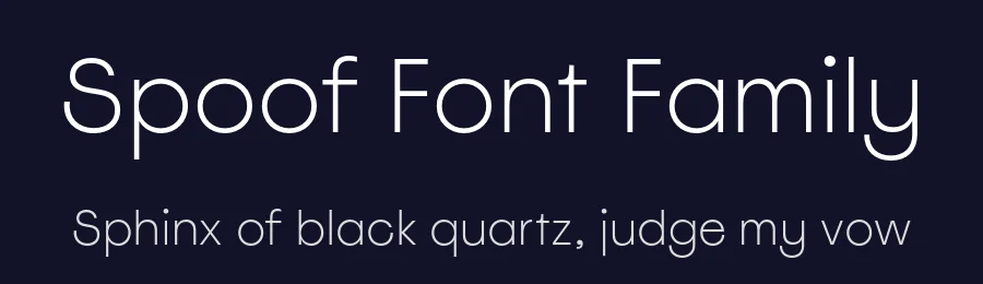 Spoof Font Family by polytype — Sans Serif Font — thumbnail 2