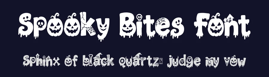 Spooky Bites Font by Yoga Letter — Decorative Font — thumbnail 2
