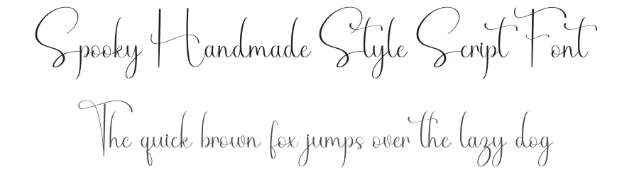 Spooky Handmade Style Script Font by inermediaSTUDIO — Script Handwritten Font