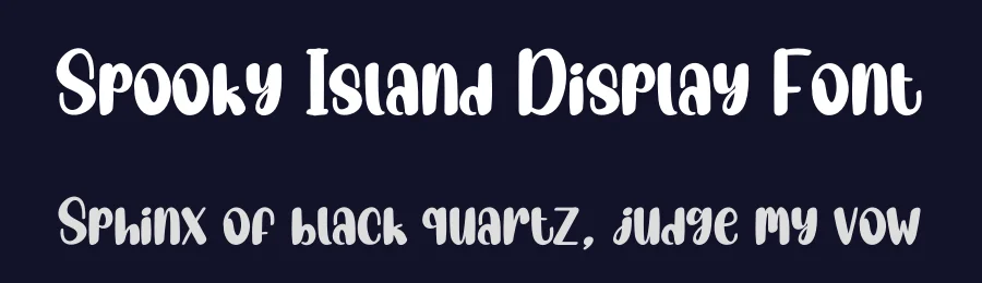 Spooky Island Display Font by andikastudio — Display Font — thumbnail 2