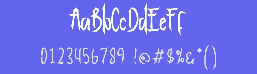 Spooky Nightmare Display Font by creativeletter — Display Font — thumbnail 3
