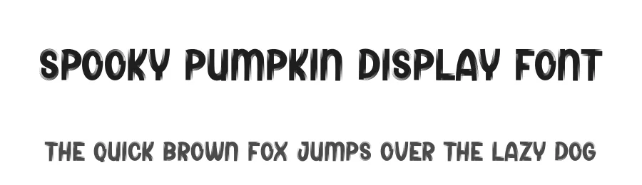 Spooky Pumpkin Display Font by creativeletter — Display Font