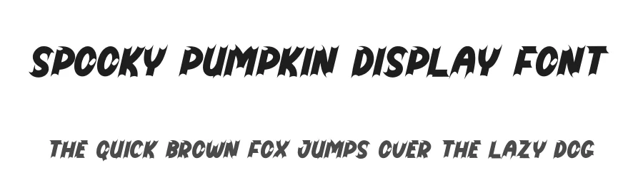 Spooky Pumpkin Display Font by creativeletter — Display Font
