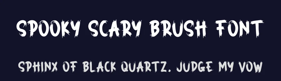 Spooky Scary Brush Font by creativeletter — Script Handwritten Font — thumbnail 2