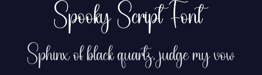 Spooky Script Font by creativeletter — Script Handwritten Font — thumbnail 2