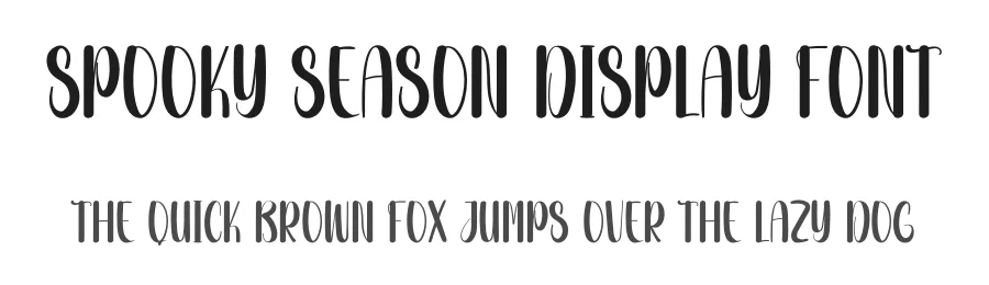 Spooky Season Display Font by inermediaSTUDIO — Script Handwritten Font