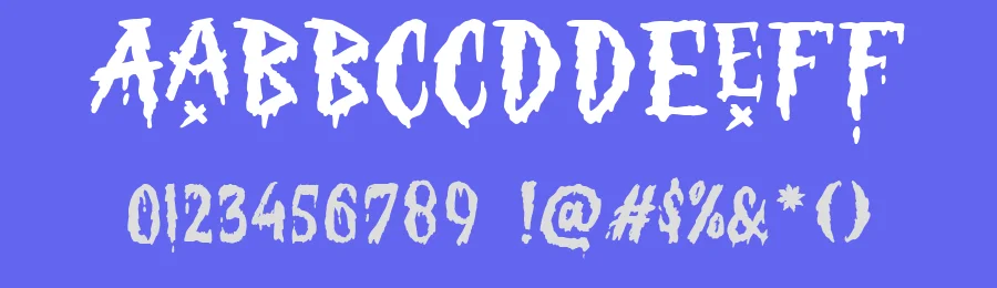 Spooky Trick – Creepy Halloween Font by baletype — Display Font — thumbnail 3