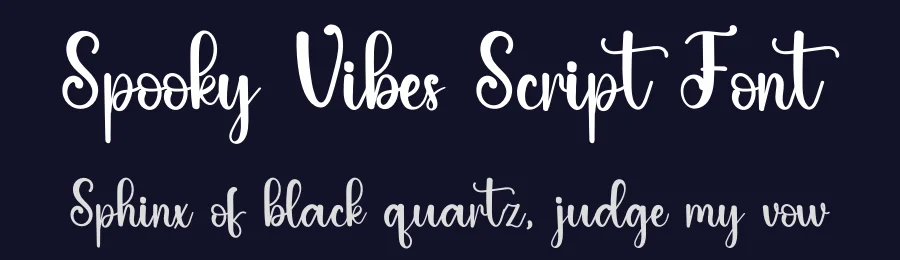 Spooky Vibes Script Font by inermediaSTUDIO — Script Handwritten Font — thumbnail 2