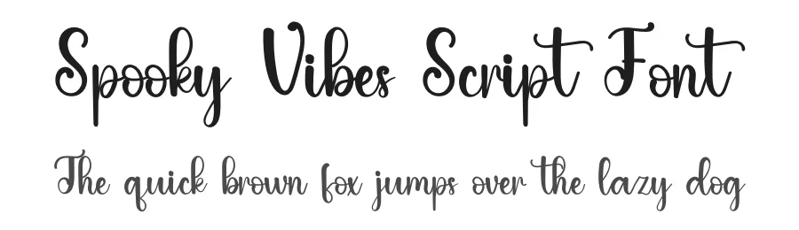 Spooky Vibes Script Font by inermediaSTUDIO — Script Handwritten Font