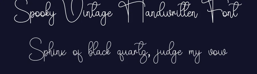 Spooky Vintage Handwritten Font by inermediaSTUDIO — Script Handwritten Font — thumbnail 2
