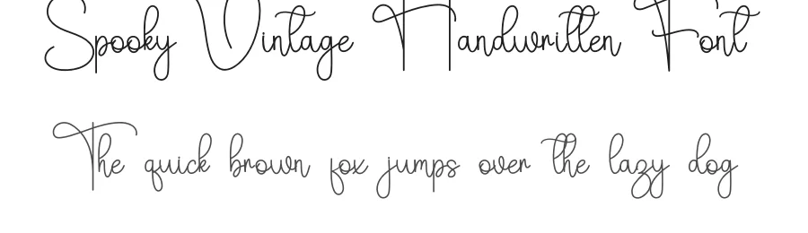 Spooky Vintage Handwritten Font by inermediaSTUDIO — Script Handwritten Font