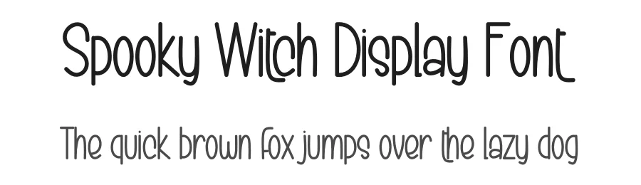 Spooky Witch Display Font by creativeletter — Display Font