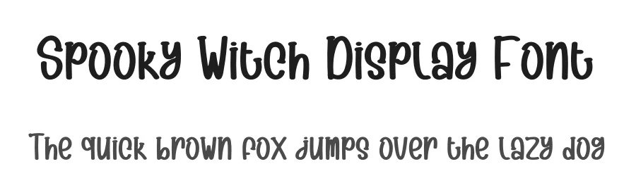 Spooky Witch Display Font by andikastudio — Display Font
