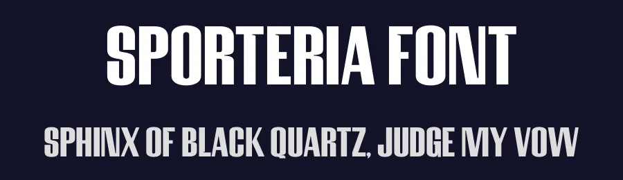 Sporteria Font by MasyafiStudio — Decorative Font — thumbnail 2