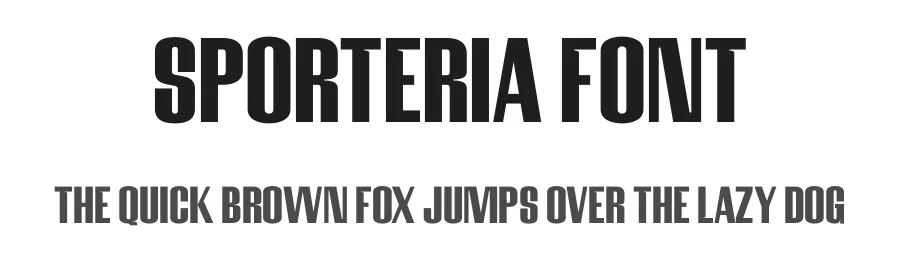 Sporteria Font by MasyafiStudio — Decorative Font